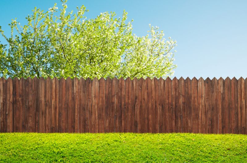New Wooden Fence
