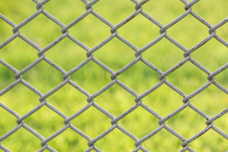 Metal Mesh Fence Installation